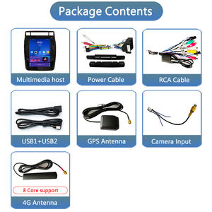 Radio à écran tactile 9.7 pouces pour voiture Android pour <span class=keywords><strong>VW</strong></span> <span class=keywords><strong>Touareg</strong></span> 2010-2017 lecteur d'autoradio sans fil Carplay Auto WIFI - Product Image 4