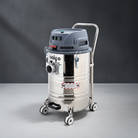 Aspirateur industriel électrique neuf en acier inoxydable 3600W pour usine et atelier, aspiration humide et sèche, faible bruit, taille compacte