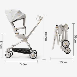 Xe đẩy gấp gọn bán buôn cho trẻ em, nhiều màu sắc, nhẹ và kiểu dáng thời trang, tiện lợi cho việc đi du lịch - Product Image 1