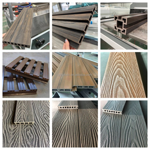 Ligne <span class=keywords><strong>de</strong></span> production clé en main complète pour terrasses en composite WPC <span class=keywords><strong>PVC</strong></span> avec extrudeuse <span class=keywords><strong>de</strong></span> profilés à double vis conique automatique <span class=keywords><strong>de</strong></span> 37 kW - Product Image 5