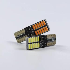 Nouvelles ampoules LED T10 4014 24SMD W5W 168 12V avec garantie de 2 ans pour feux de positionnement et clignotants de voiture – Accessoires d'éclairage automobile - Product Image 1