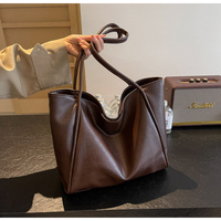 Sac fourre-tout à poignée boucle pour femme, souple et décontracté, grande capacité, élégant pour le bureau, les voyages, le shopping et l'usage quotidien