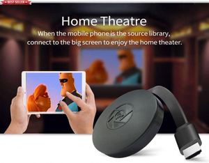 Jumon 2.4G 1080P Display Empfänger HDTV-Compat Wireless <span class=keywords><strong>Wifi</strong></span> Dongle USB C Dongle Spiegelung Telefon Tablet PC Bildschirm zu TV Projektor - Product Image 5