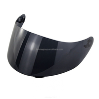 Visière pour casque de moto, Anti-rayure, protection contre le vent, avec objectif, adaptée à AGV K1 K3SV K5, accessoires pour motocyclette, 1 pièce