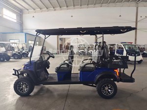 Carrito de Golf Eléctrico de 4 Plazas Nuevo de Fábrica, Vehículo Utilitario para Caza, Motor de 5kw, Controlador Curtis, 48v, Certificado EEC DOT - Product Image 6