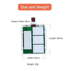 Shinechip DC12V 5A gương thông minh cảm ứng chuyển đổi Radar Cảm biến ba phím defogging kiểm soát thời gian hiển thị nhiệt độ - Product Image 4