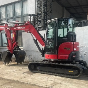 <b>Second</b> <b>Hand</b> Yanmar ViO55 Compact Mini Excavator for Landscaping Garden Renovation and Residential Projects - Product Image 1