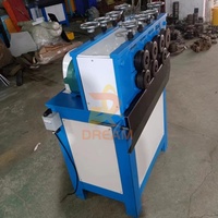 Machine à cintrer les barres d'acier CNC, machine à cintrer les tubes en cuivre, machine à rouler les tuyaux automatique à vendre