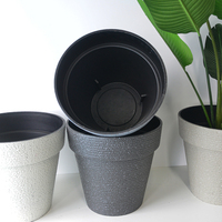 Grand pot pour plantes plastique épaissi grande taille plantes vertes jardinières extérieur rue arbre Pot boîte géant rond jardinière
