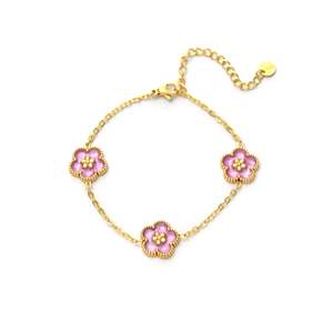 Fine <b>Charm</b> Bracelet E195-120-003Z Product - Product Image 1