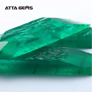 Wholesale Rough with More Garden Created Colombian Emeralds Rough Price Synthetic Emerald Rough in bulks at low rate