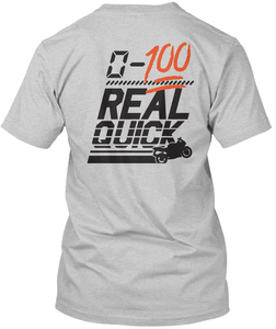 เสื้อยืดคอกลมแขนสั้นคอกลมสีทึบเสื้อยืดพิมพ์โลโก้ตามสั่ง - Product Image 2