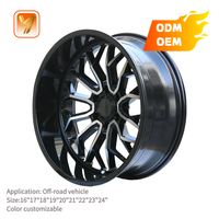 Jantes forgées personnalisées de 24 pouces à profil profond et concave multi-étages (22, 26, 28 pouces) pour pick-up tout-terrain 6x139.7