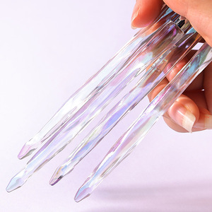 Stylo tampon pour nail art DIY, motifs floraux et papillons, outils de nail art pour graffitis, points et peinture, outils de manucure - Product Image 2