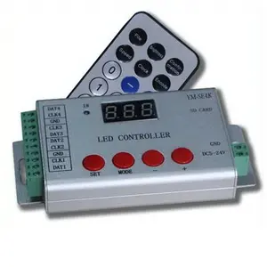 IR Remote 5V-24V RGB Adverting Lampu Led Controller 2811 Programmable