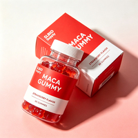 Gummies à la racine de maca à base de plantes, concentration personnalisée, supplément à mâcher