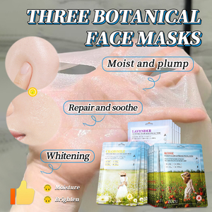 Masque facial en coton biologique coréen ZOZU en gros, rafraîchissant et hydratant, aux ingrédients végétaux et non chimiques, pour le soin de la peau du visage - Product Image 2