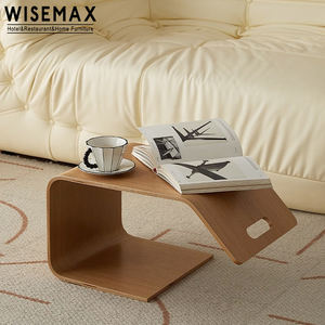 WISEMAX Designer <span class=keywords><strong>di</strong></span> mobili moderni in <span class=keywords><strong>legno</strong></span> compensato divano lato tavolino portariviste tavolo da tè <span class=keywords><strong>con</strong></span> log titolare per soggiorno - Product Image 4