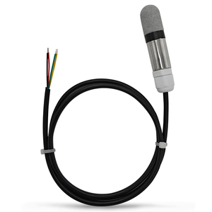 <span class=keywords><strong>Sensor</strong></span> Transmisor de Temperatura y Humedad Relativa del Aire para Invernadero RS485 Modbus 0-2V, Sonda RH 304 OEM ODM - Product Image 1