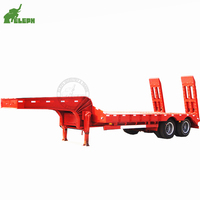 Lowboy — Semi-remorque de transport de voitures, 2 axes, ultra-remorque couchée, 20 tonnes, de haute qualité, pour dubaï