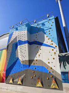 Équipement d'amusement d'intérieur de roche de mur d'escalade d'enfants populaires avec le dispositif descendant par Ledi Amusement - Product Image 5