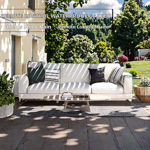 Pérgola de Aluminio Ajustable para Exteriores, Tamaño Personalizado, Pérgolas de Aluminio para Jardín, Pabellón de Jardín, Pérgola Motorizada de Aluminio para Exteriores - Product Image 2