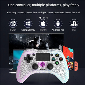 Control de Juego Inalámbrico P4 con Luz RGB, Compatible con IOS, Android y <span class=keywords><strong>PC</strong></span> - Product Image 2
