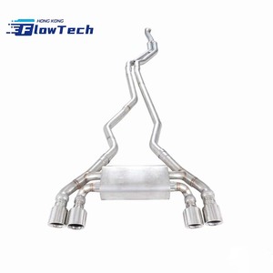 Système d'échappement Catback Valvetronic SS304 avec télécommande pour BMW M2 F87 N55 3.0T 2016-2018 – Quatre sorties, fixation directe - Product Image 3
