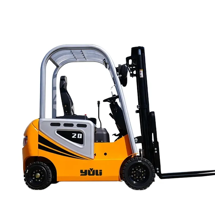 2ton 3ton 3.5ton electric forklift 48v high life lead acid battery FB20 FB30 FB35 solid tire electric forklift near me