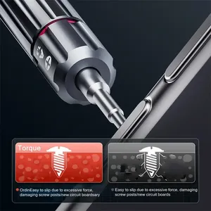 Juego de destornilladores YCS 2D 10 Uds para teléfono móvil IP Android pantalla LCD desmontaje antideslizante destornillador de par de alta precisión - Product Image 4