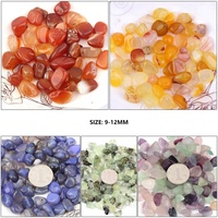 Pierre à puces naturelles de 9-12mm, décoration de la maison, gravier, pierre à puces de haute qualité, guérison, Reiki, forme irrégulière, pierre tombée