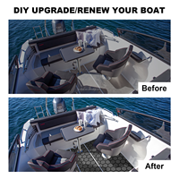 Nouveaux accessoires KT GuoMei Hexagon : Tapis de sol en EVA personnalisés pour ponts marins, tapis antidérapants en EVA pour bateaux à moteur, camping-cars et yachts
