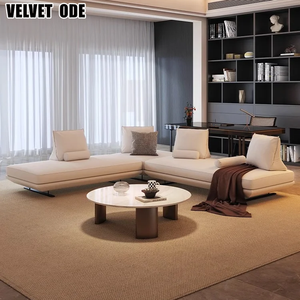 Sofá de Salón de Estilo Moderno Ligne Rosets Prado <span class=keywords><strong>Sin</strong></span> Brazos, Sofá de Tela de Doble Cara <span class=keywords><strong>Sin</strong></span> <span class=keywords><strong>Respaldo</strong></span>, Sofá de Dos Lados - Product Image 3