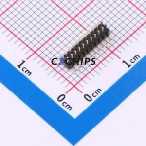 PZ1.0-US2S-11A Pin Header SMD,P=1mm Connector ( Pin Structure: 2x11P )( Pitch: 1mm )( Row Spacing: 1mm ) - Product Image 1