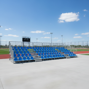 Asiento Modular para Gradas <span class=keywords><strong>de</strong></span> Estadio, Diseño Desmontable y Telescópico <span class=keywords><strong>de</strong></span> Acero para <span class=keywords><strong>Alquiler</strong></span> Temporal para Eventos - Product Image 1