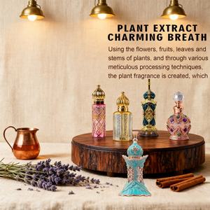 Ensemble de parfums arabes de luxe haut de gamme, parfum de rose longue durée, parfum classique liquide, <span class=keywords><strong>mini</strong></span>-parfum, parfum de spa de Dubaï, 5 pièces - Product Image 4