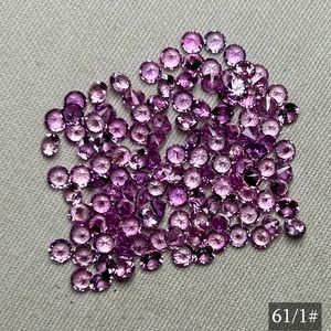 HQ драгоценные камни круглой огранки 1 мм до 3 мм Блестящий Ограненный синий желтый фиолетовый розовый зеленый оранжевый Радужный сапфировый камень - Product Image 5