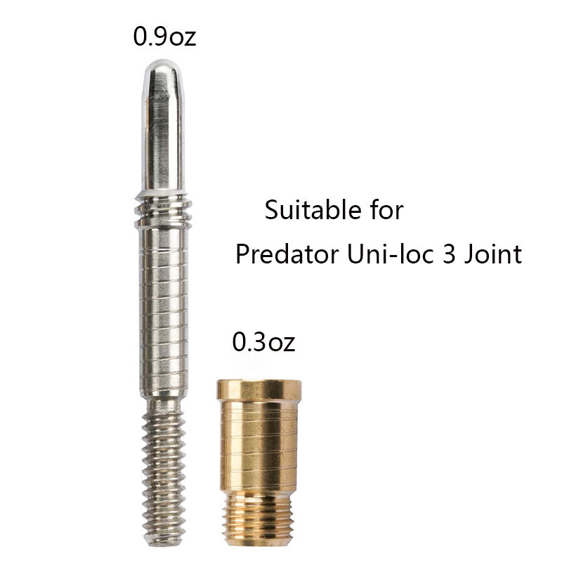 Ensemble complet Predator Uni-loc 3 joints argent-jaune