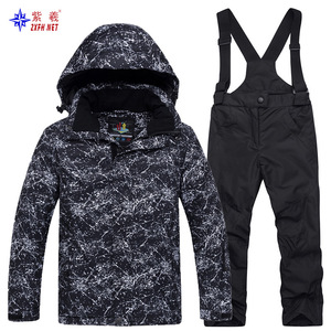 Ensemble de Combinaison de Ski pour Enfants Zixi, pour Garçons et Filles, Vêtements de Ski Chauds et Épais pour l'Extérieur, Ensemble Deux Pièces - Product Image 4