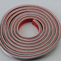 Rouleau de surfaçage métallique RT-15 pour finition textile, surface extra trempée, largeur 23 mm, hauteur 11 mm