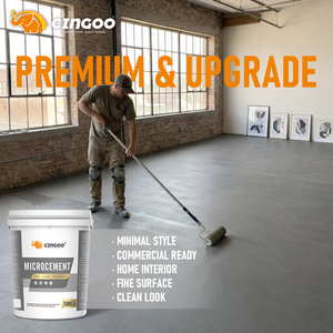 Microcemento de Alta Calidad de 18L, Colorido, <span class=keywords><strong>para</strong></span> Construcción, Resistente a la Intemperie, <span class=keywords><strong>para</strong></span> Paredes, Pisos y Techos Interiores y Exteriores - Product Image 1