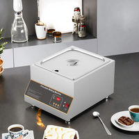Petite machine de fusion de chocolat commerciale à haute température personnalisée Machine de trempe de chocolat électrique automatique pour usage domestique