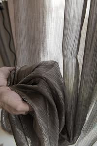 새로운 트렌드 디자인의 회색 금박 시어 튤, 거실 장식을 위한 가볍고 고급스러운 꿈같은 반투명 거즈 - Product Image 5