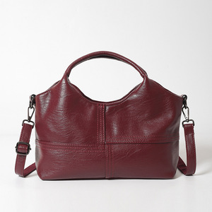 Bolso de Mano de PU Suave Texturizado para Mujeres de Mediana Edad, Nuevo Bolso de Hombro Ligero para Viajes Diarios de Gran Capacidad - Product Image 6