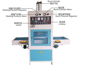 380V 50kHz tự động Máy hàn tần số cao PU Sponge da đế Fusion Hàn tần số cao - Product Image 4