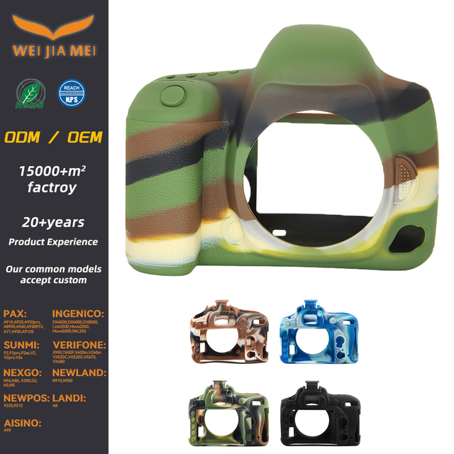 High Quality for 5D-4 Soft Bag 200 Pieces DSLR/SLR Mirrorless Camera Silicone Cover Protective Lens Protector Case