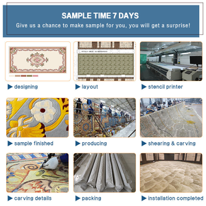 Moquette mur à mur, moquette d'hôtel, moquette Axminster, tuftée, fabriquée à la machine, moderne, réversible, lavable pour la maison, la voiture et la prière - Product Image 6