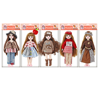 Muñeca de Moda de PVC de 12 Pulgadas con Atuendos Intercambiables, Varios Estilos, Ideal para Coleccionistas, Regalos de Cumpleaños para Niñas, Venta al Por Mayor