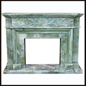 Décoration en marbre naturel chinois et européen, Cheminée de style Jade Boutique, Mur d'arrière-plan haut de gamme pour entrée, Fabrication de cheminées - Product Image 4