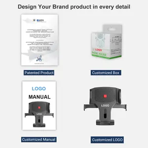 ODIER 2022 스마트 폰 범용 에어 벤트 휴대 전화 자동차 마운트 도매 자동차 전화 홀더 모바일 홀더 자동차 전화 홀더